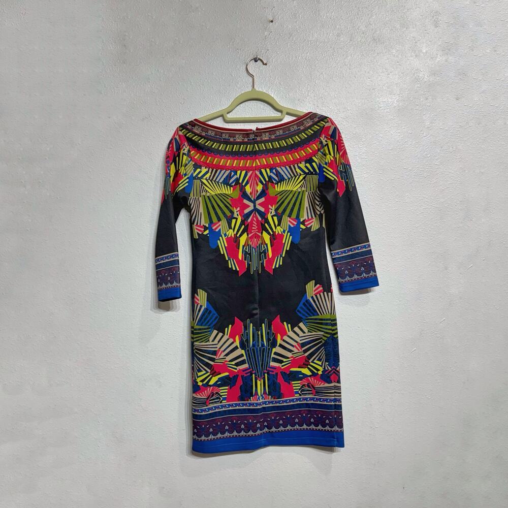 Flying Tomato Black Mini Bodycon Dress Sz M - Picture 9 of 12